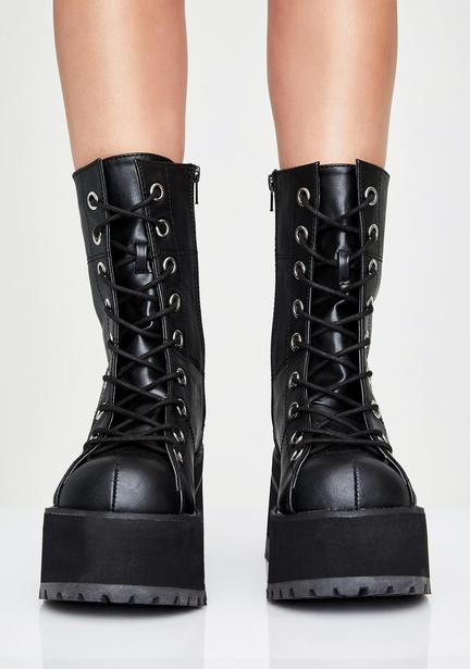 punk boots womens