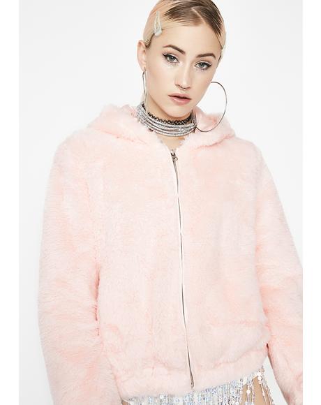 Pixie Feel Me Up Furry Jacket