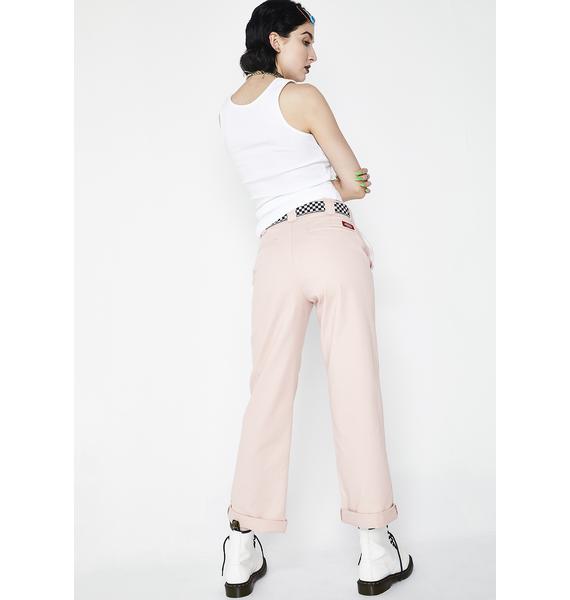 dickies girl high rise work cropped pants