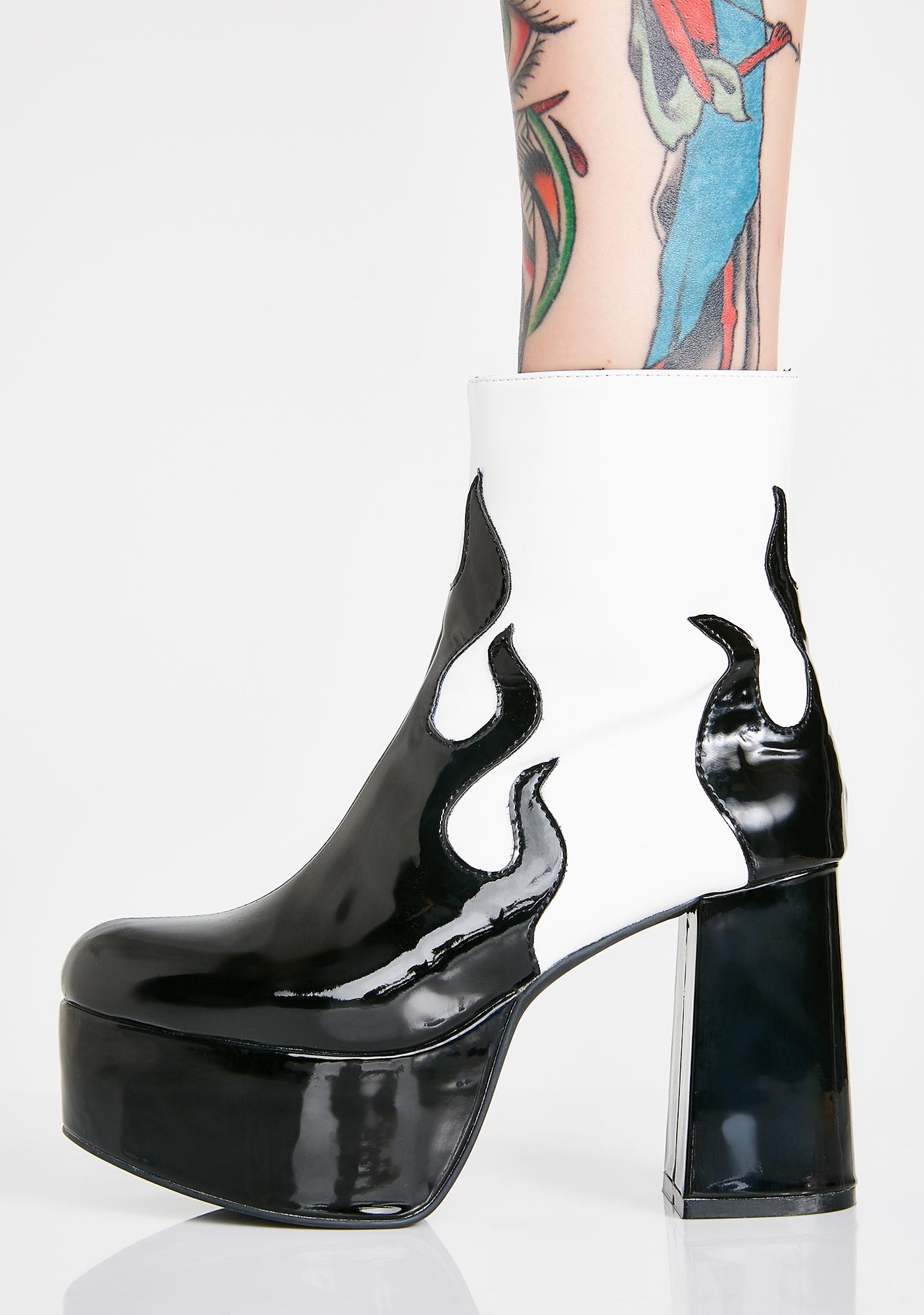 platform booties canada