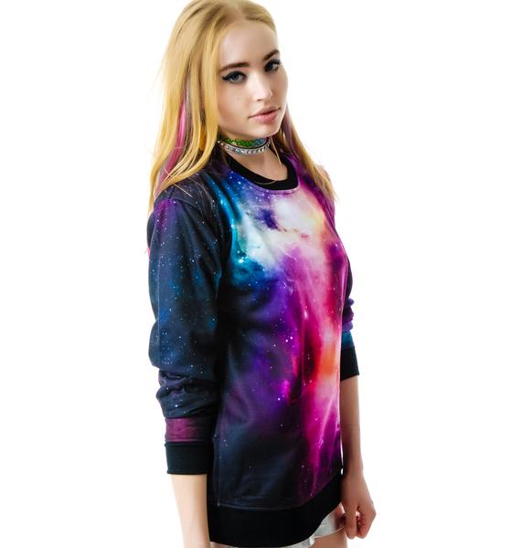 galaxy sweatshirt