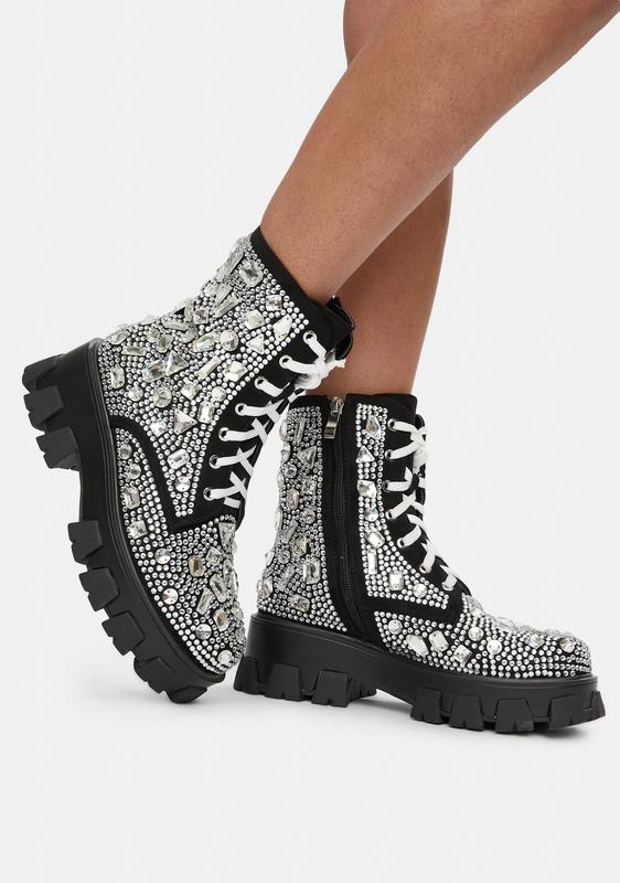 azalea wang combat boots