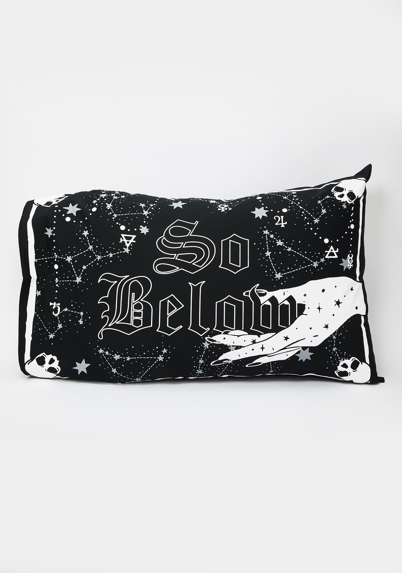 Killstar As Above Pillowcases Dolls Kill