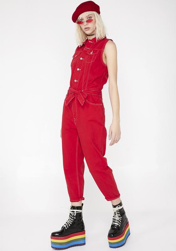 levis taper jumpsuit