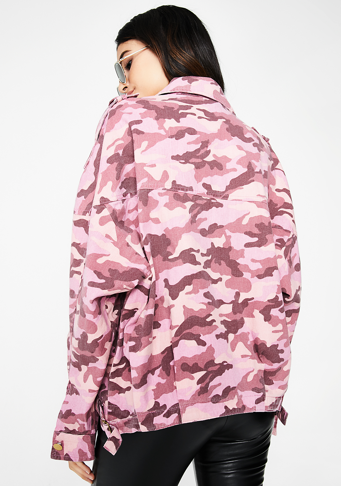 camo jacket pink