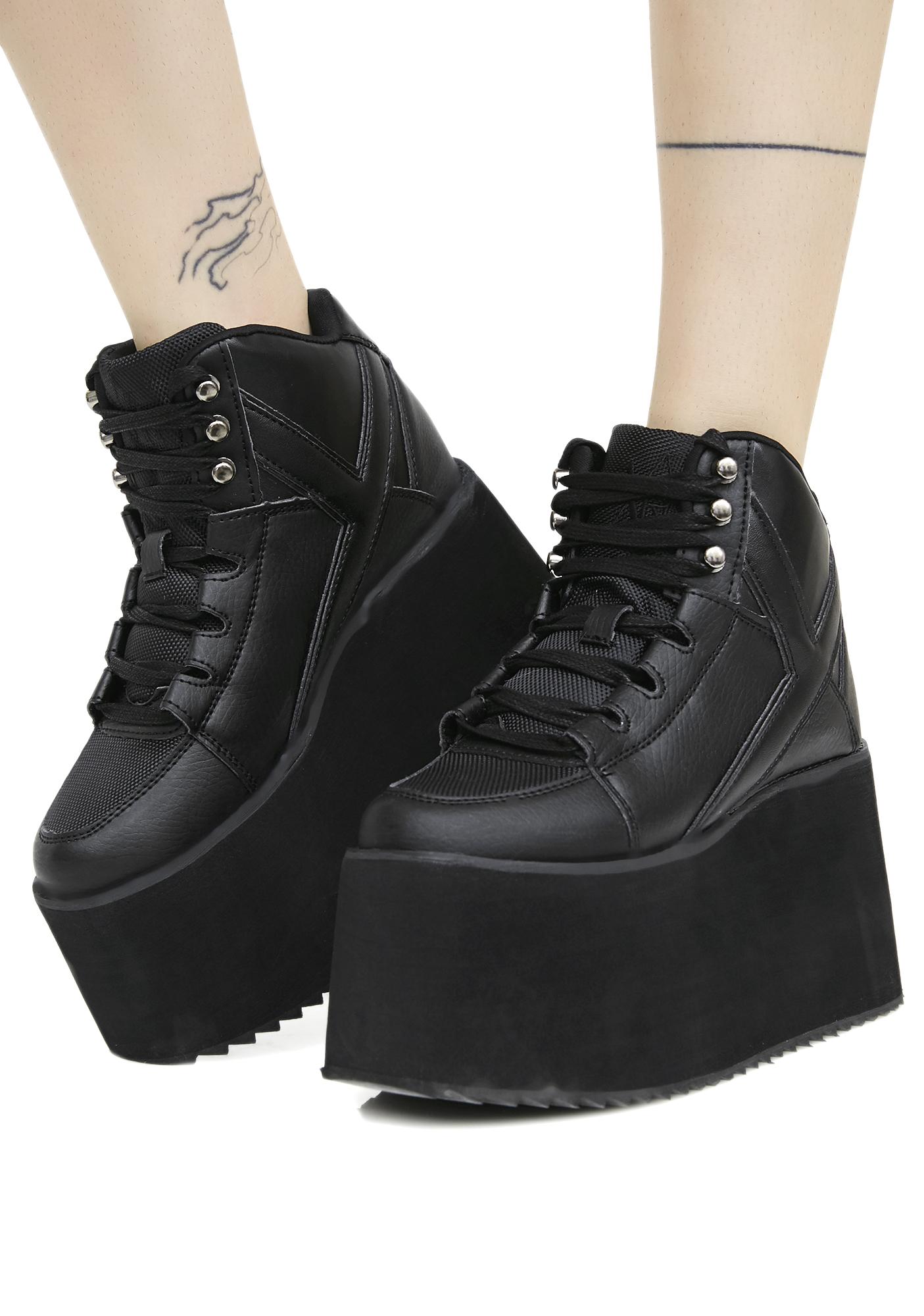 2.5 inch platform sneakers