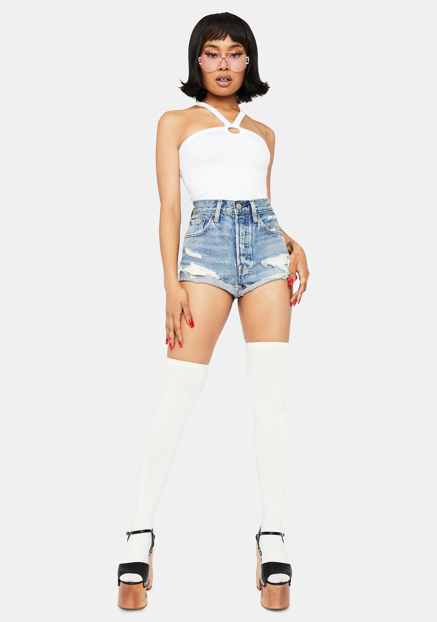 ring halter neck top