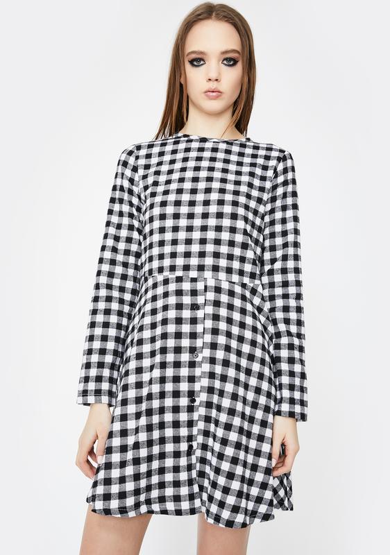 daisy street gingham dress