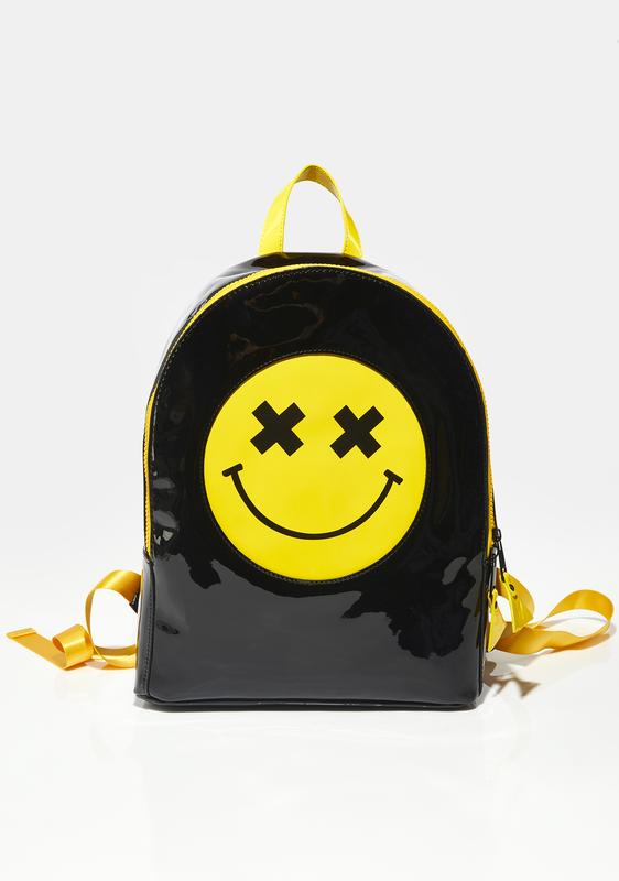 happy face backpack