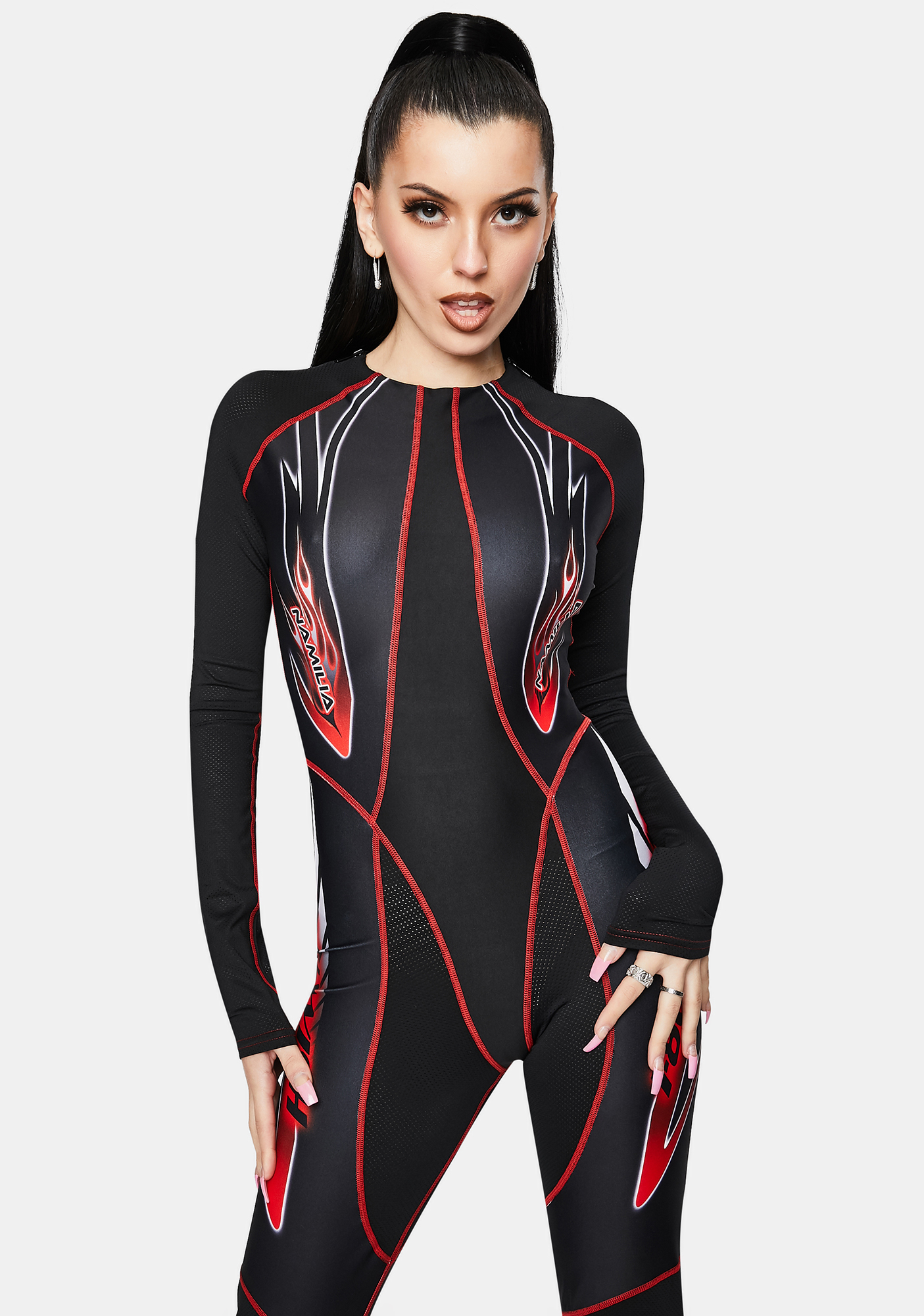 Namilia Speed Racer Full Bodysuit Dolls Kill