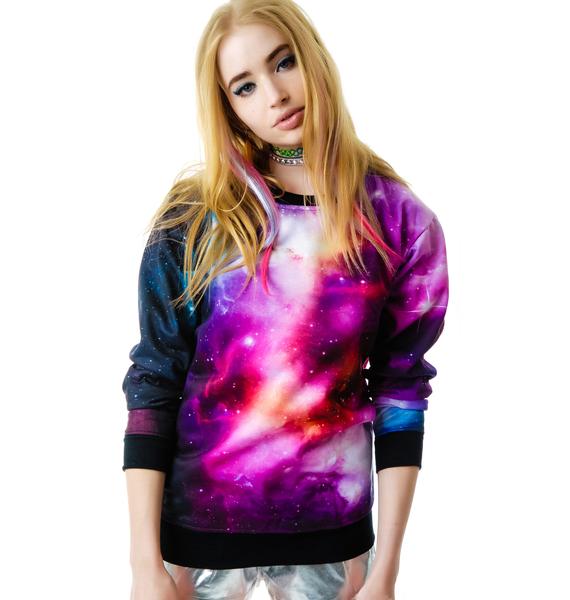 galaxy sweatshirt