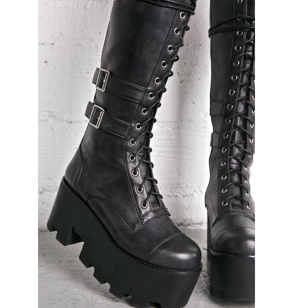 Current Mood Jane Doe Boots Dolls Kill