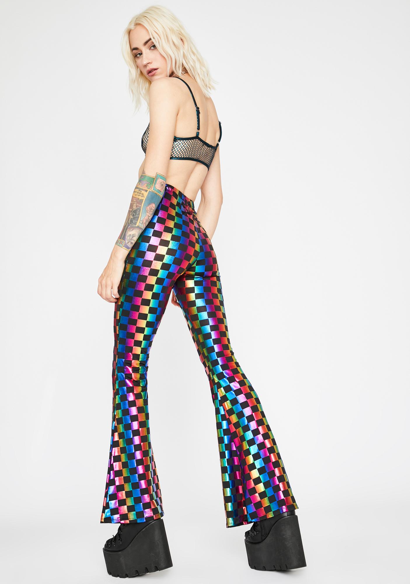 disco flare pants