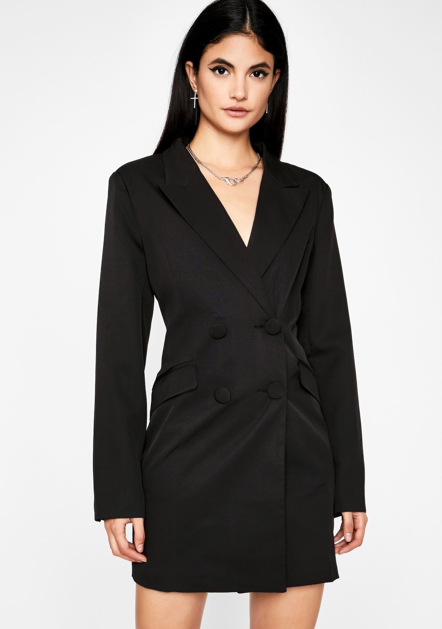 Black Blazer Mini Dress | Dolls Kill