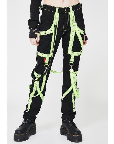 Lime Crush Bondage Pants