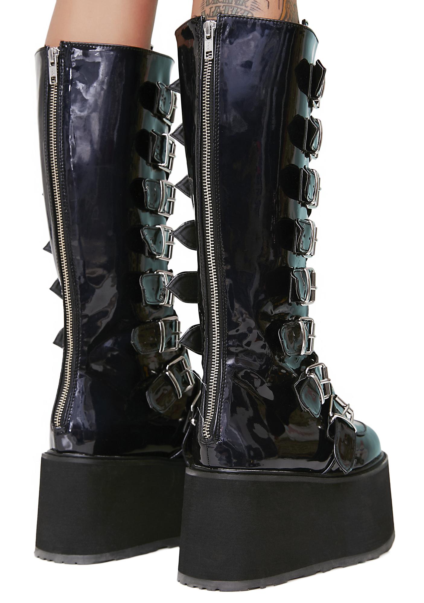 hologram platform boots