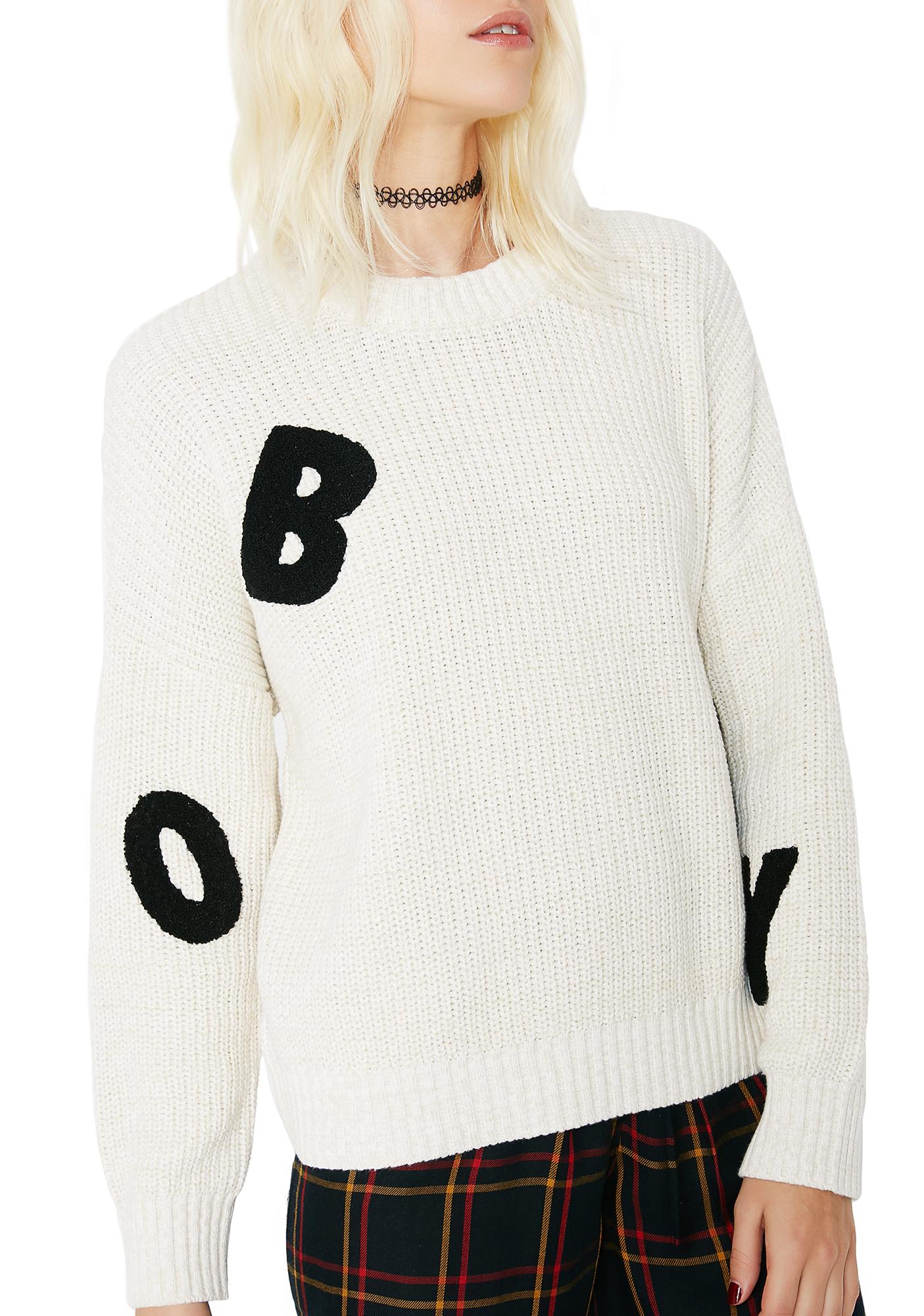 Obey juniper pullover Clearance