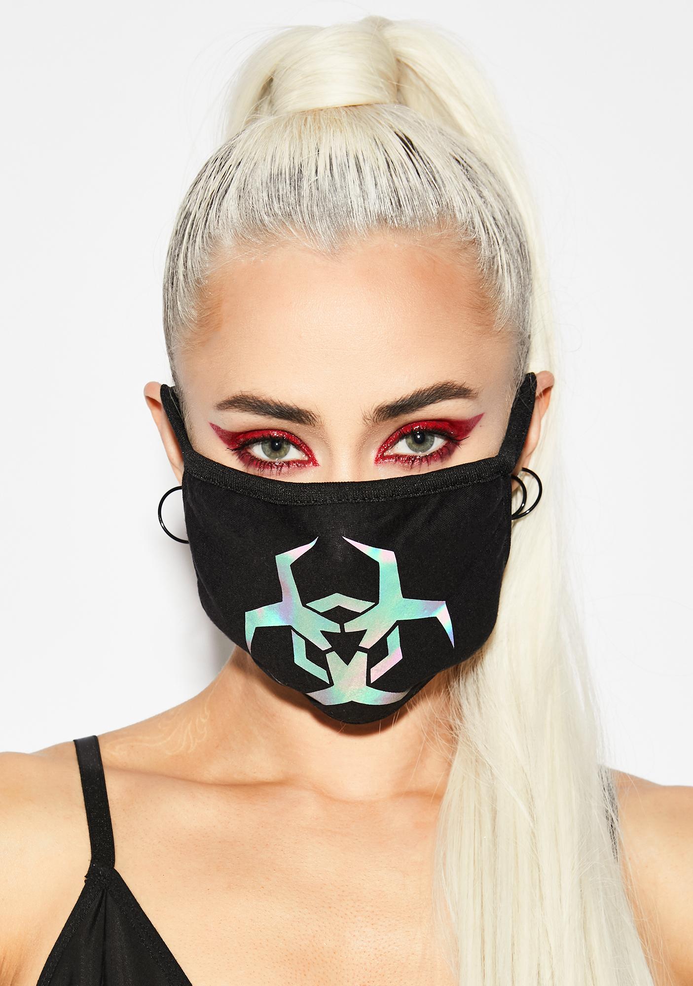 Creeper Mouth Face Mask