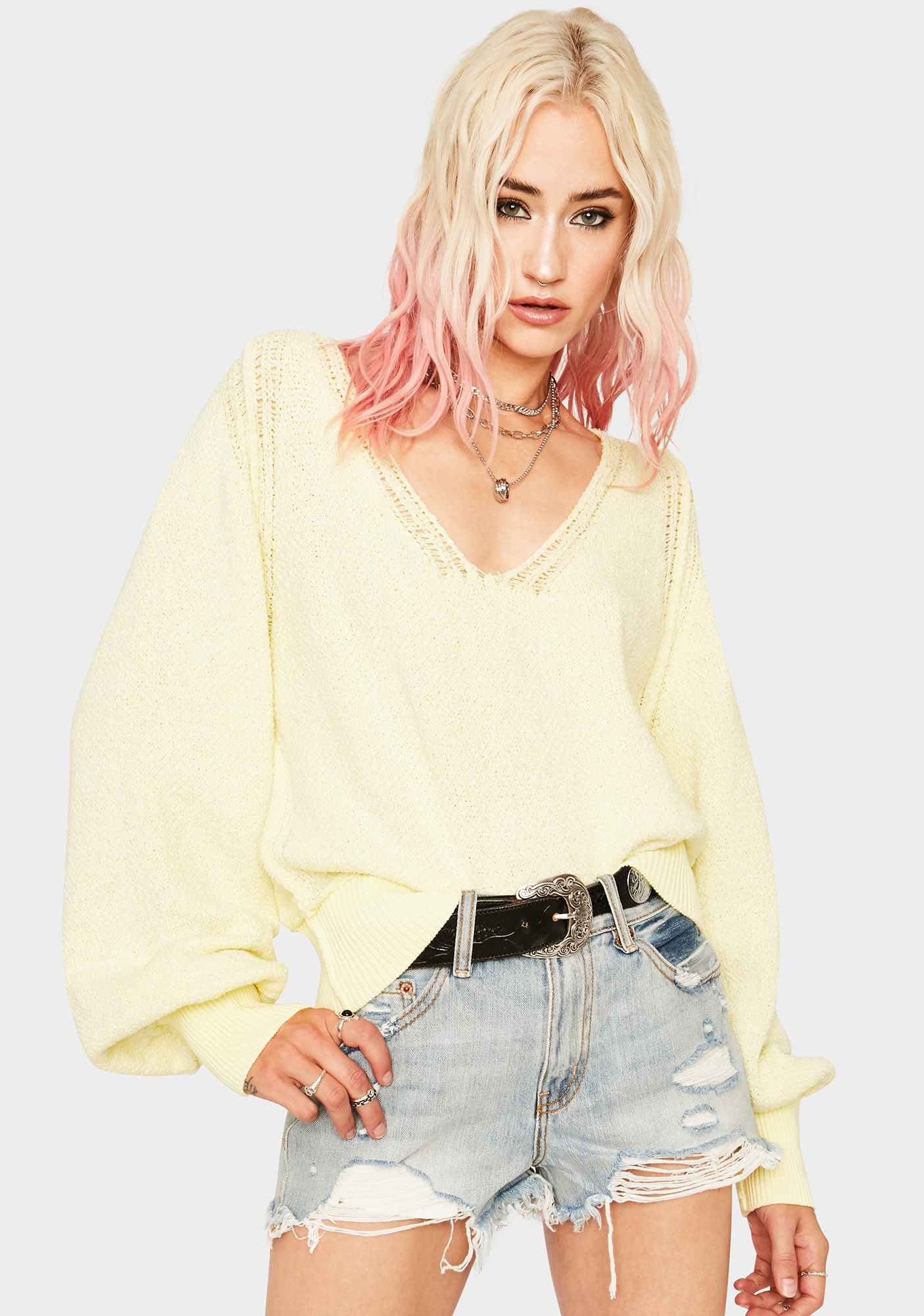 free people stevie knit cardigan