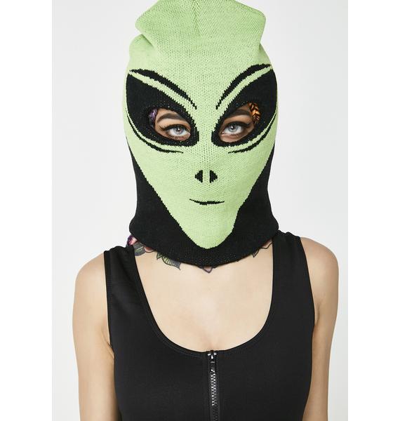 Alien Invasion Knit Mask | Dolls Kill