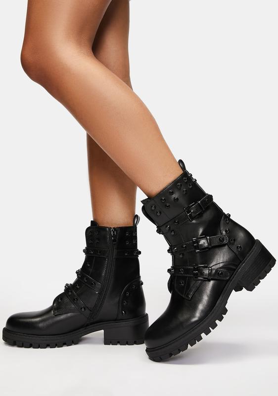 azalea wang combat boots