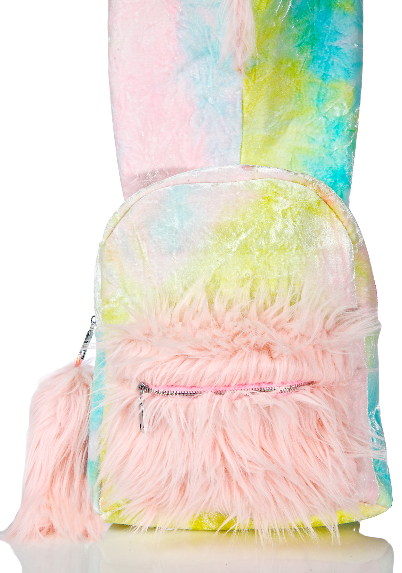 unicorn hooded backpack