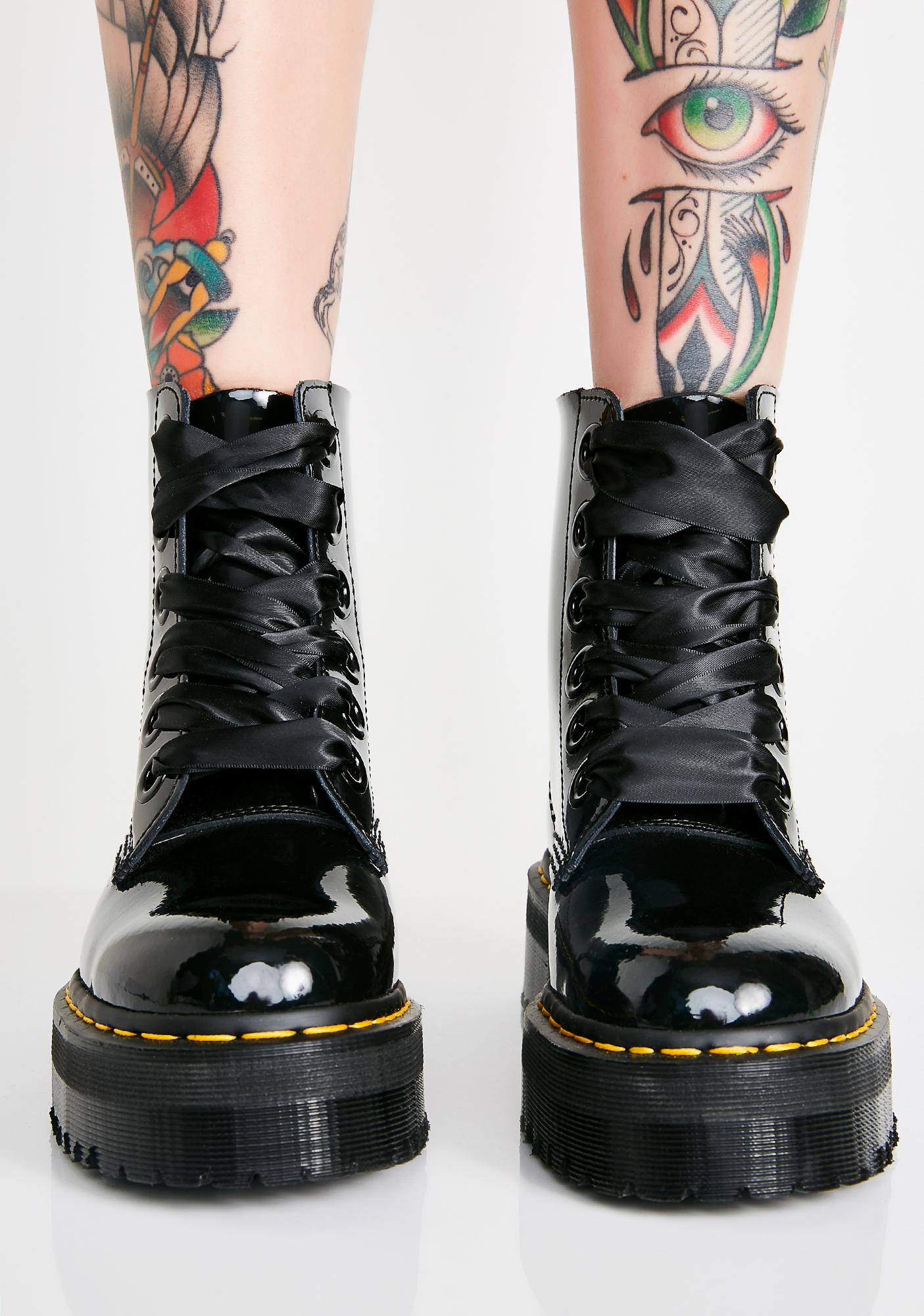 dr martens molly 8 eye boots