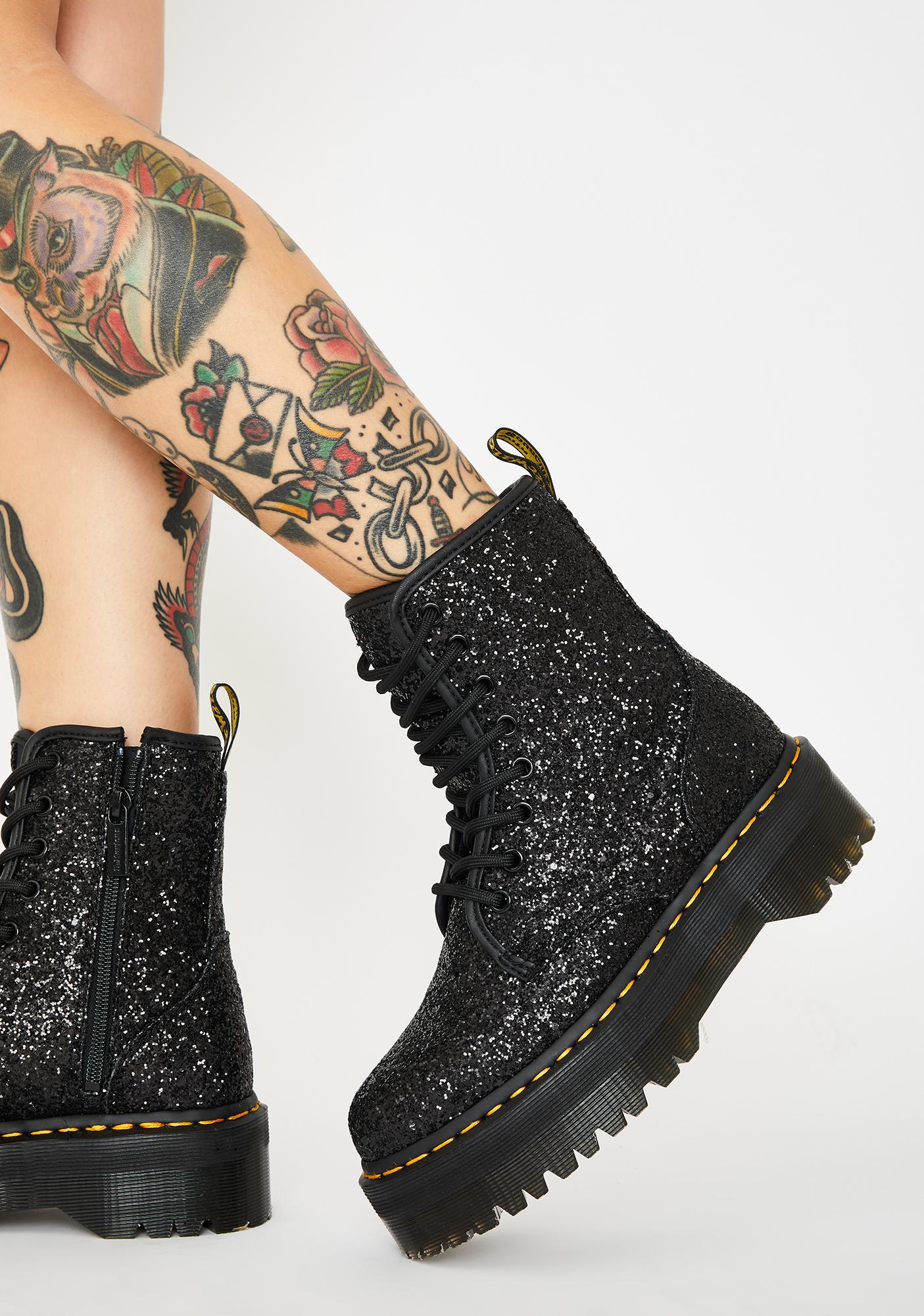 dr martens jadon glitter sale