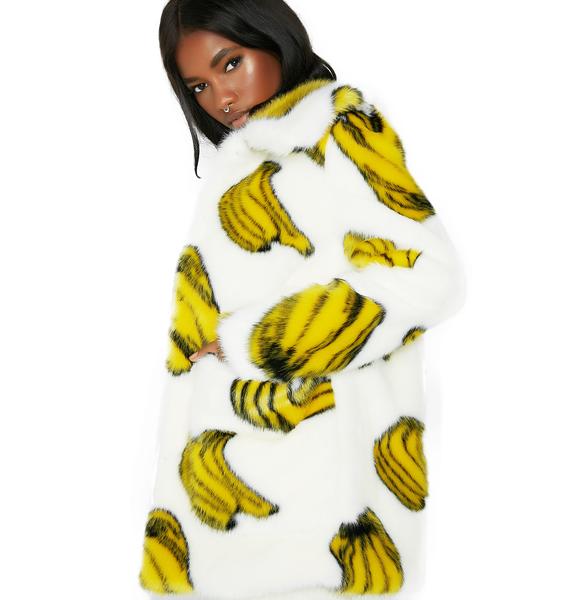 Jakke Banana Tammy Coat | Dolls Kill