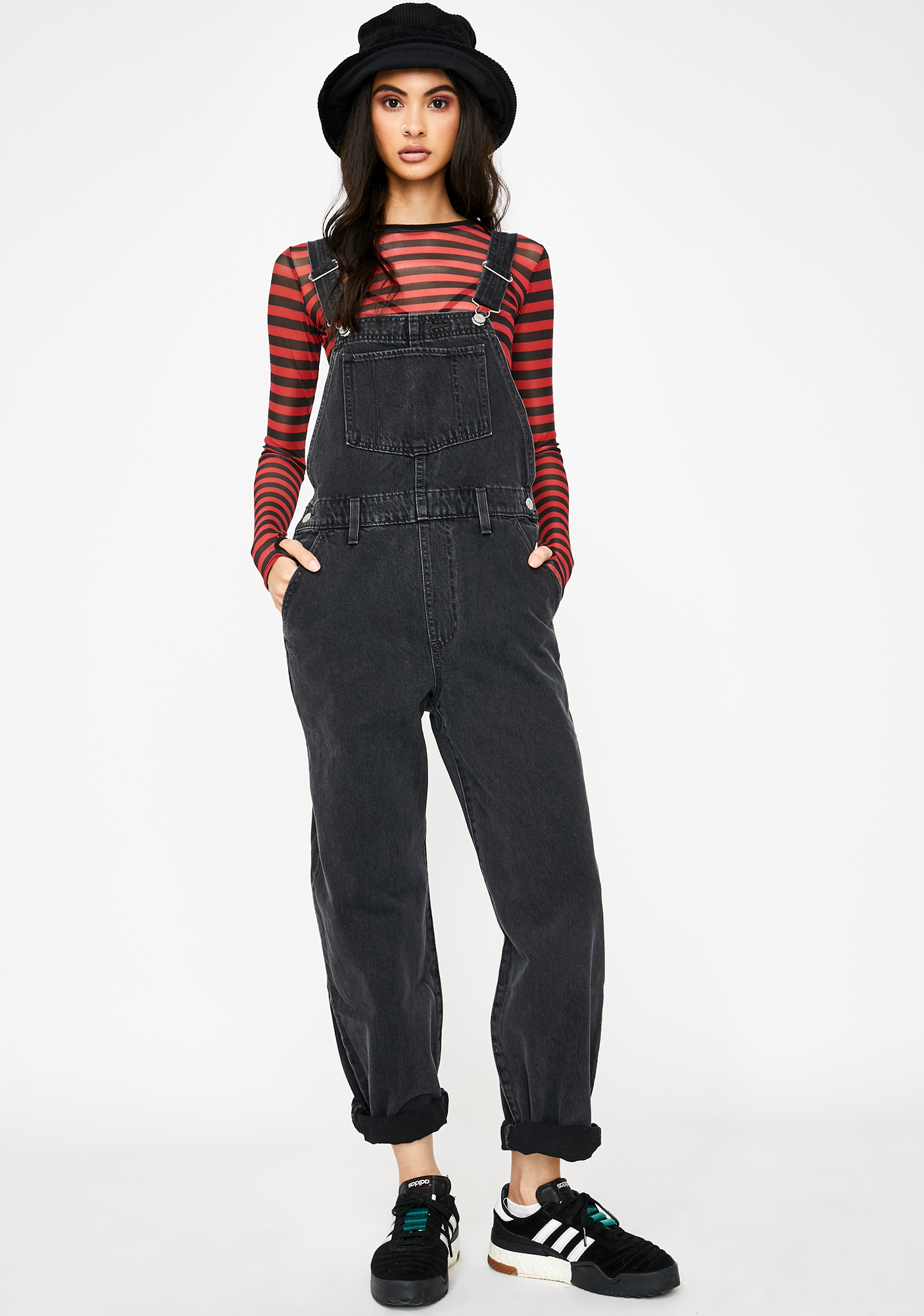 Levis Loose Cannon Baggy Overalls | Dolls Kill