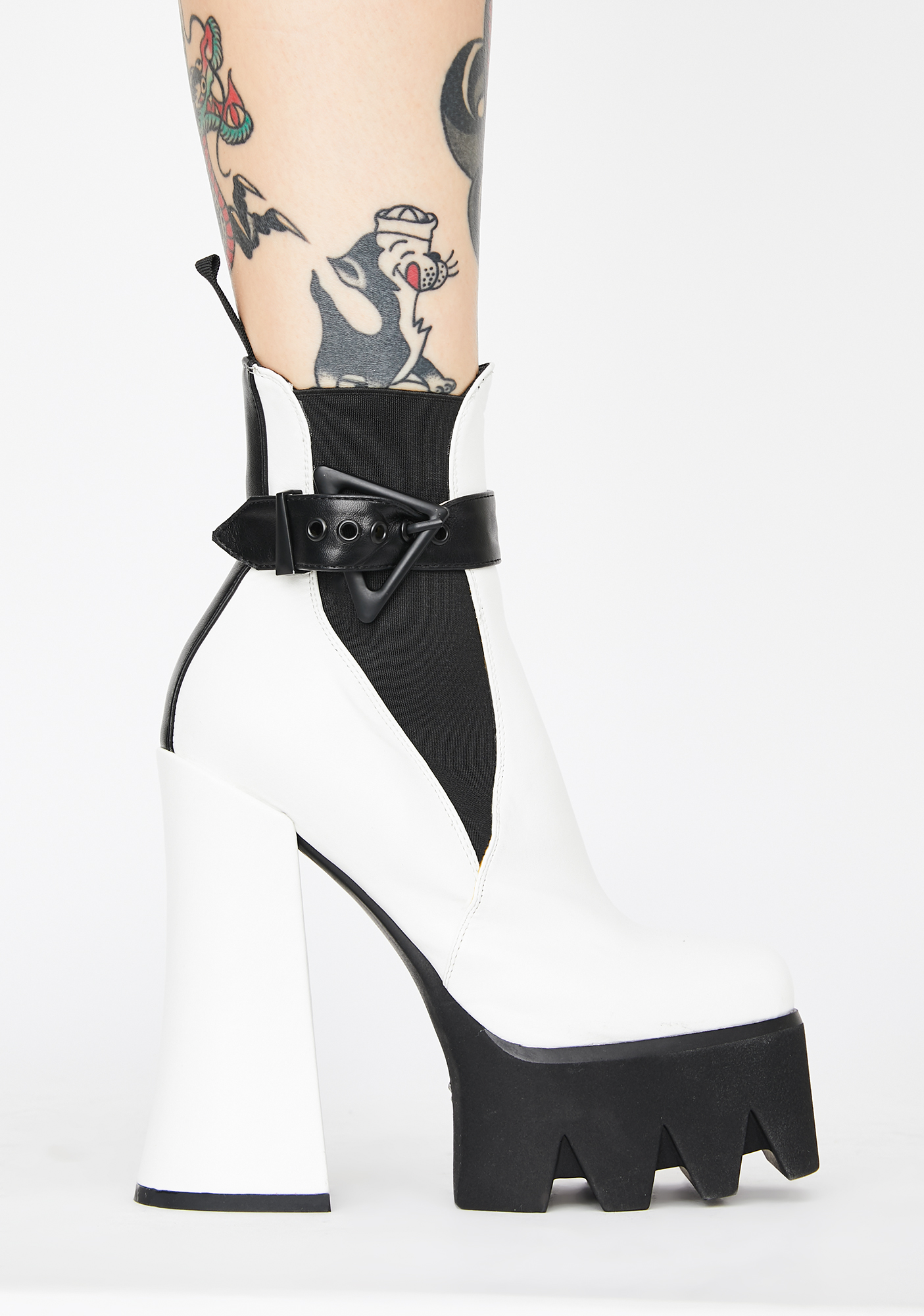 deja clear strap platform