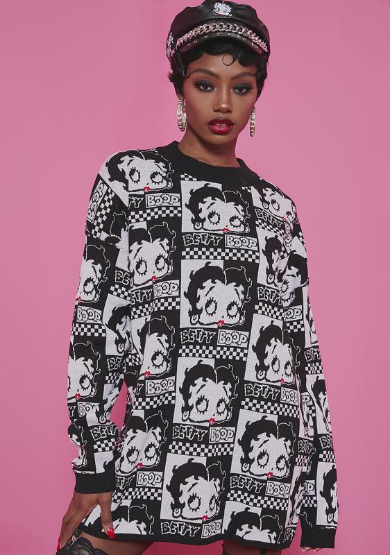 Animated Screen Queen Knit Sweater