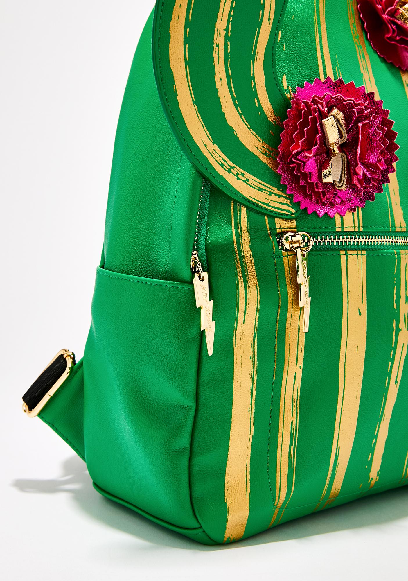 betsey johnson cactus purse