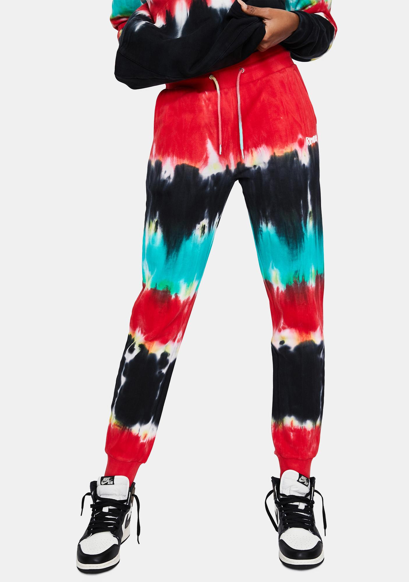 playboy bunny tie dye sweatpants