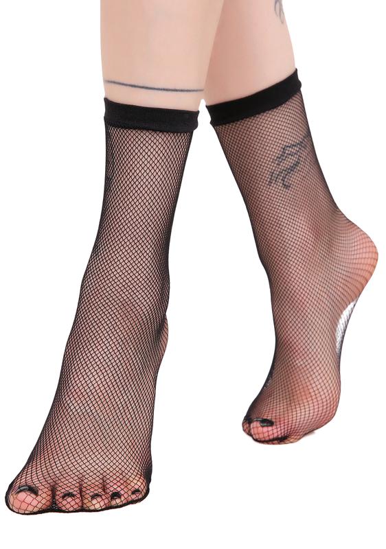 fishnets with socks