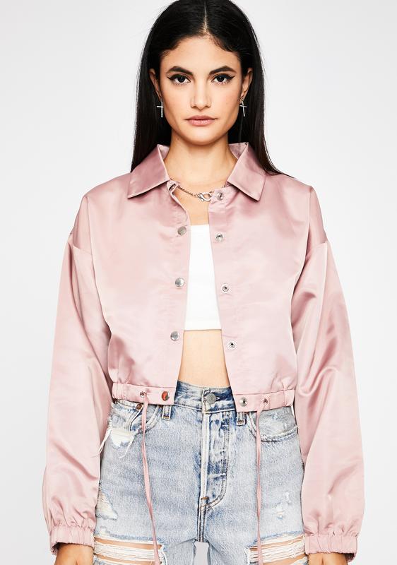 cropped athletic jacket