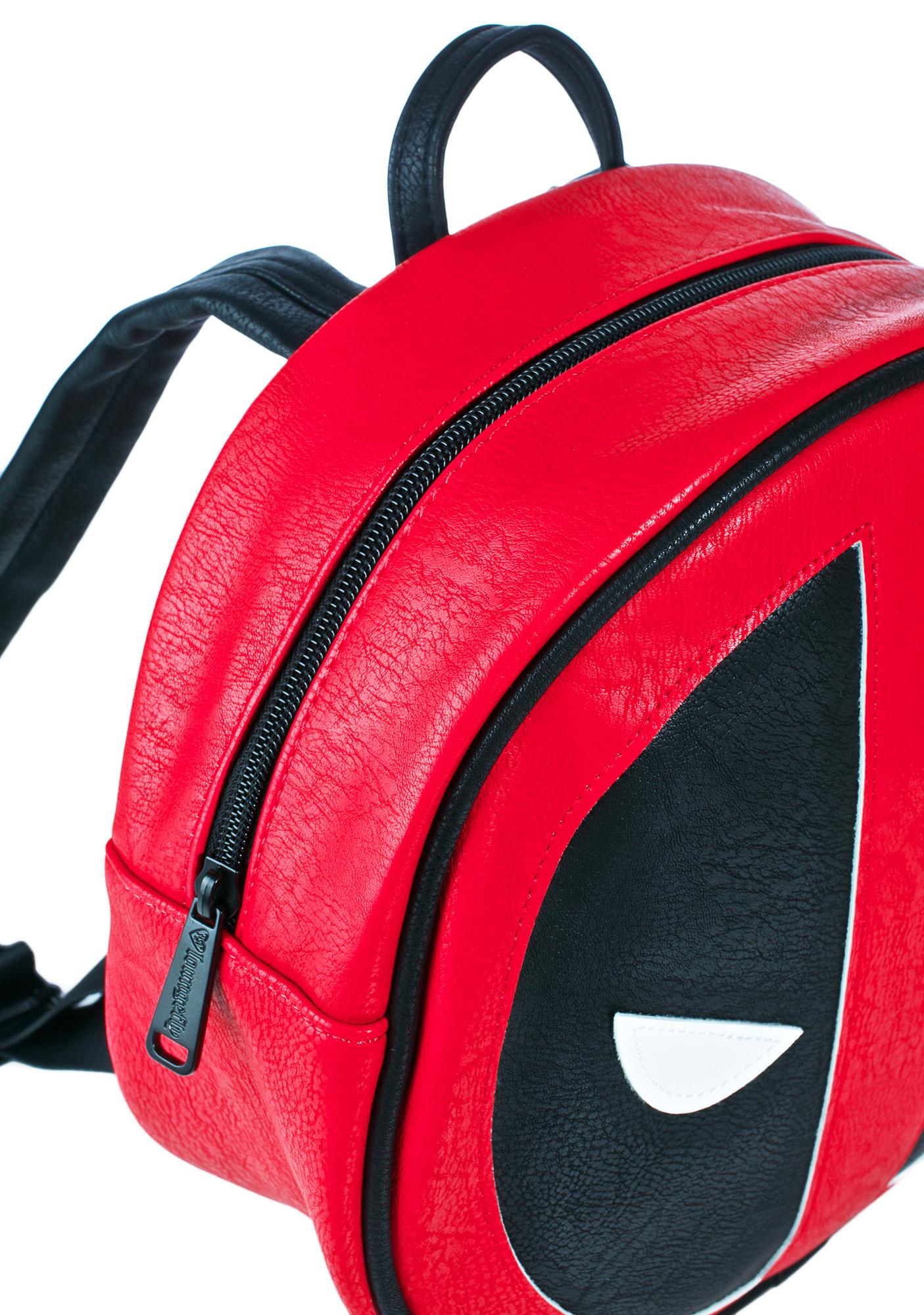thumbnail image 2 of Loungefly Marvel Deadpool 3 Mini Backpack - Official Licensed Character Bag 2 of 9