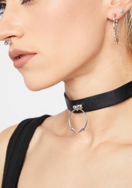 O Ring Chokers Bondage Chokers Chokers Dolls Kill Dolls Kill