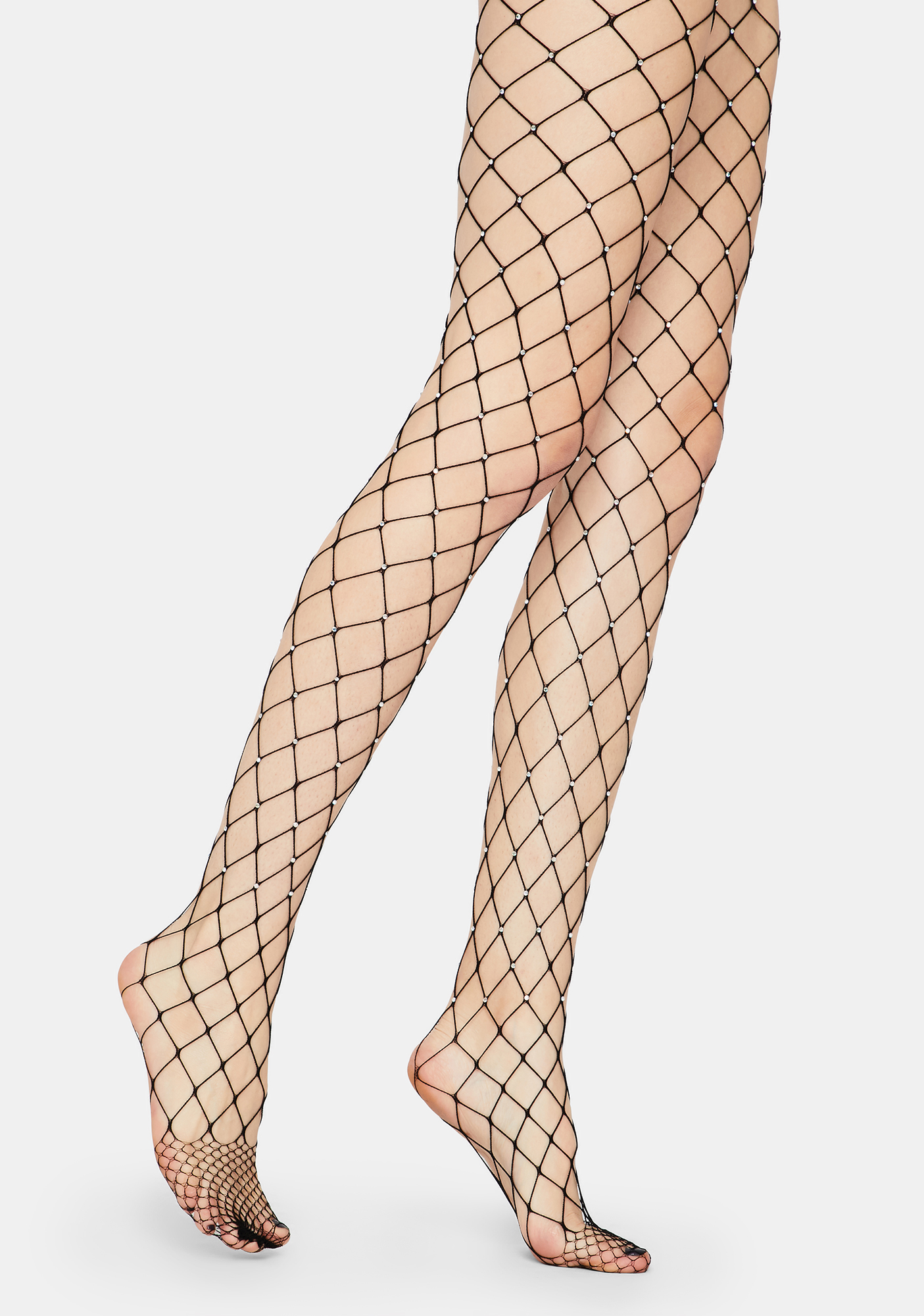 bling fishnet tights