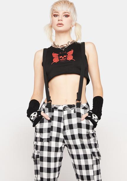 dolls kill cropped moletom com capuz
