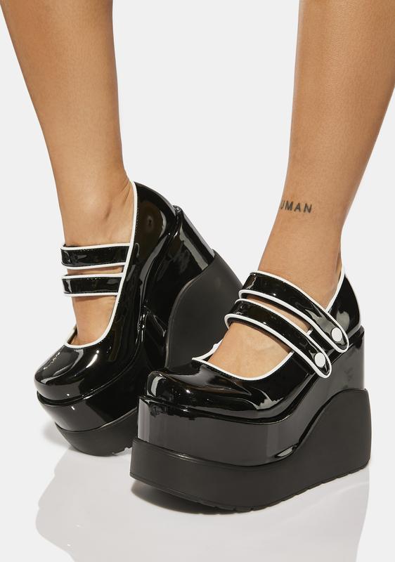 demonia platform mary janes