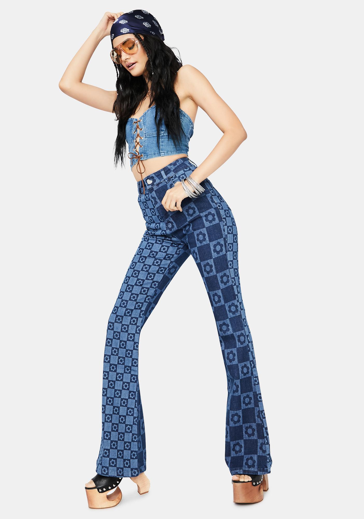 jaded london floral pants