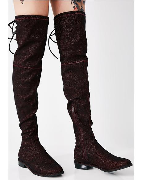 clear thigh high boots yeezy