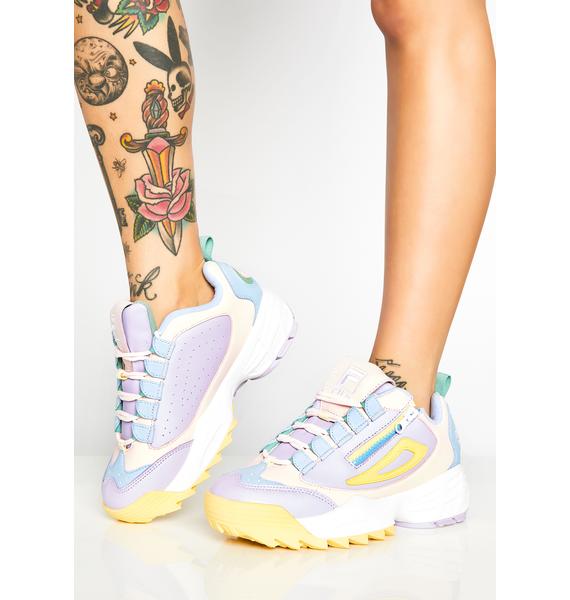 fila disruptor pastel