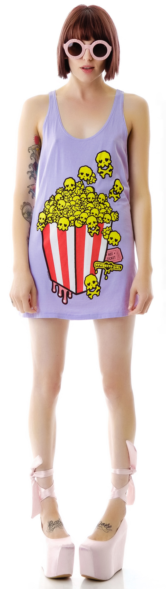 Skully Popcorn Tank Dolls Kill