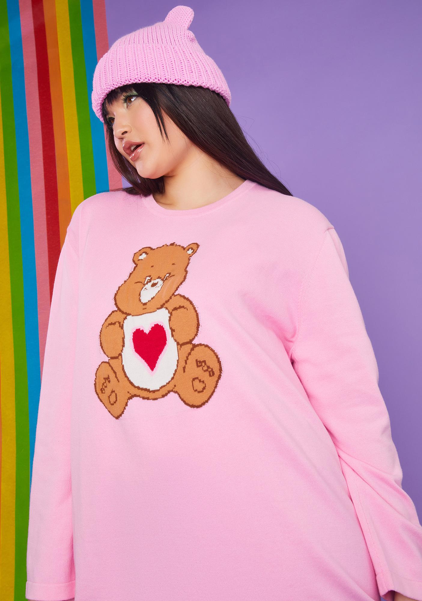 Dolls Kill X Care Bears Plus Size Oversized Knit Tenderheart Bear