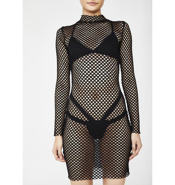 i am gia mesh dress