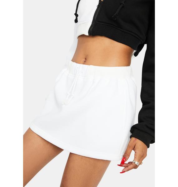 sweat skirt set