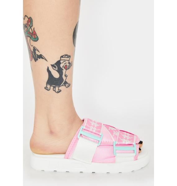 pink kappa slides