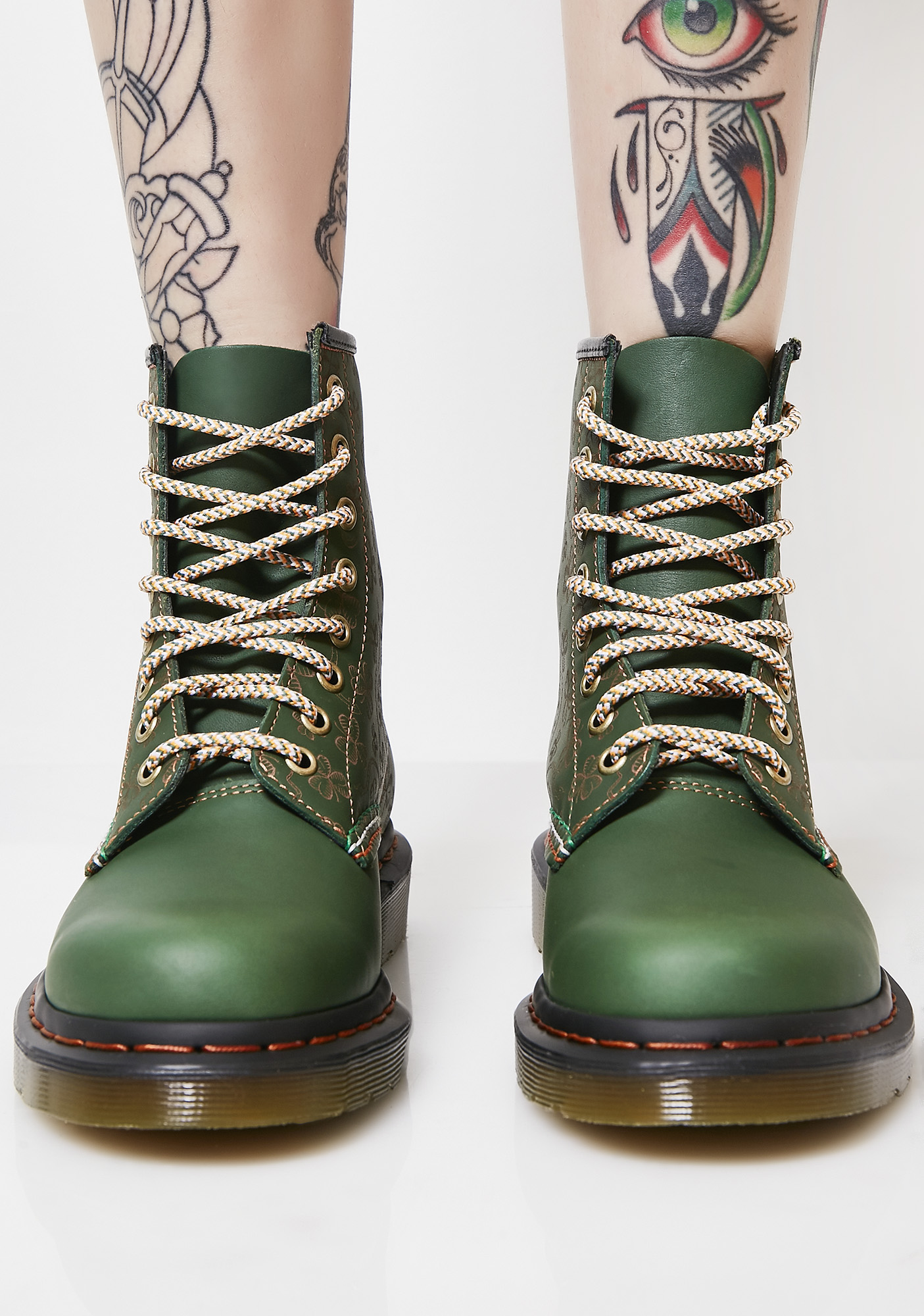 dr martens shamrock boots